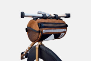 Bolso Dinamo Bartali 1000 para manubrio marrón