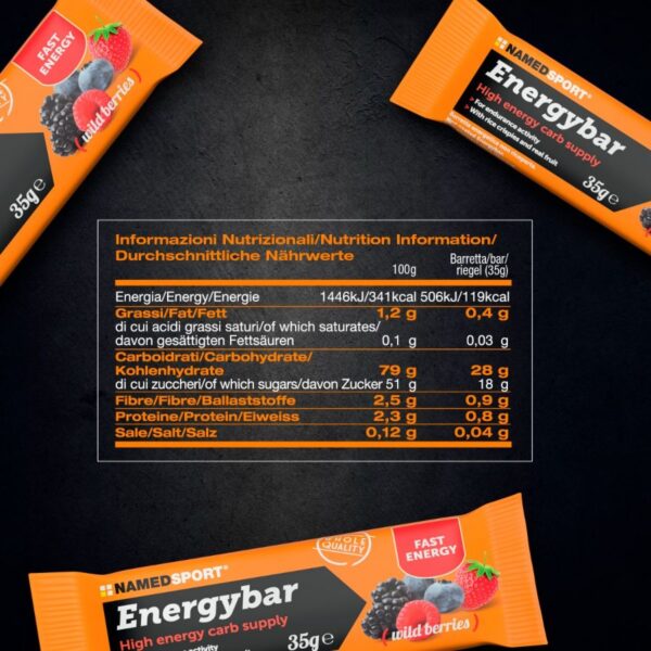 TOTAL ENERGY FRUIT BAR Wild Berries - 35G - Imagen 4
