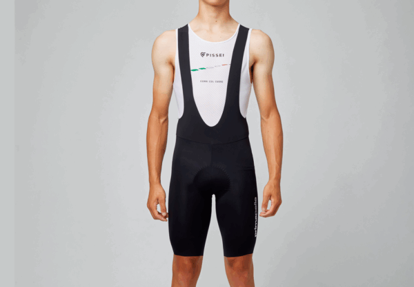 BIB SHORTS PISSEI PRIMAPELLE NERO - Imagen 3