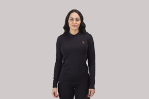 Remera Bamboo Women Negra Thermoskin