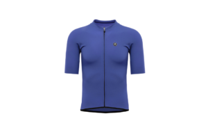 Jersey Manga Corta PISSEI Prima Pelle Azul Indigo