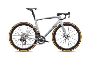 S-Works Tarmac SL9 SRAM AXS Satin Silver Dust / Gloss Chrome