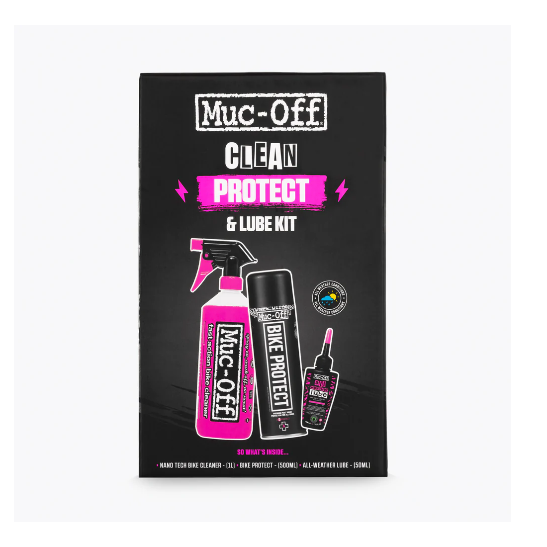 MUC-OFF CLEAN PROTECT LUBE ALL WEATHER 21459 - Imagen 2