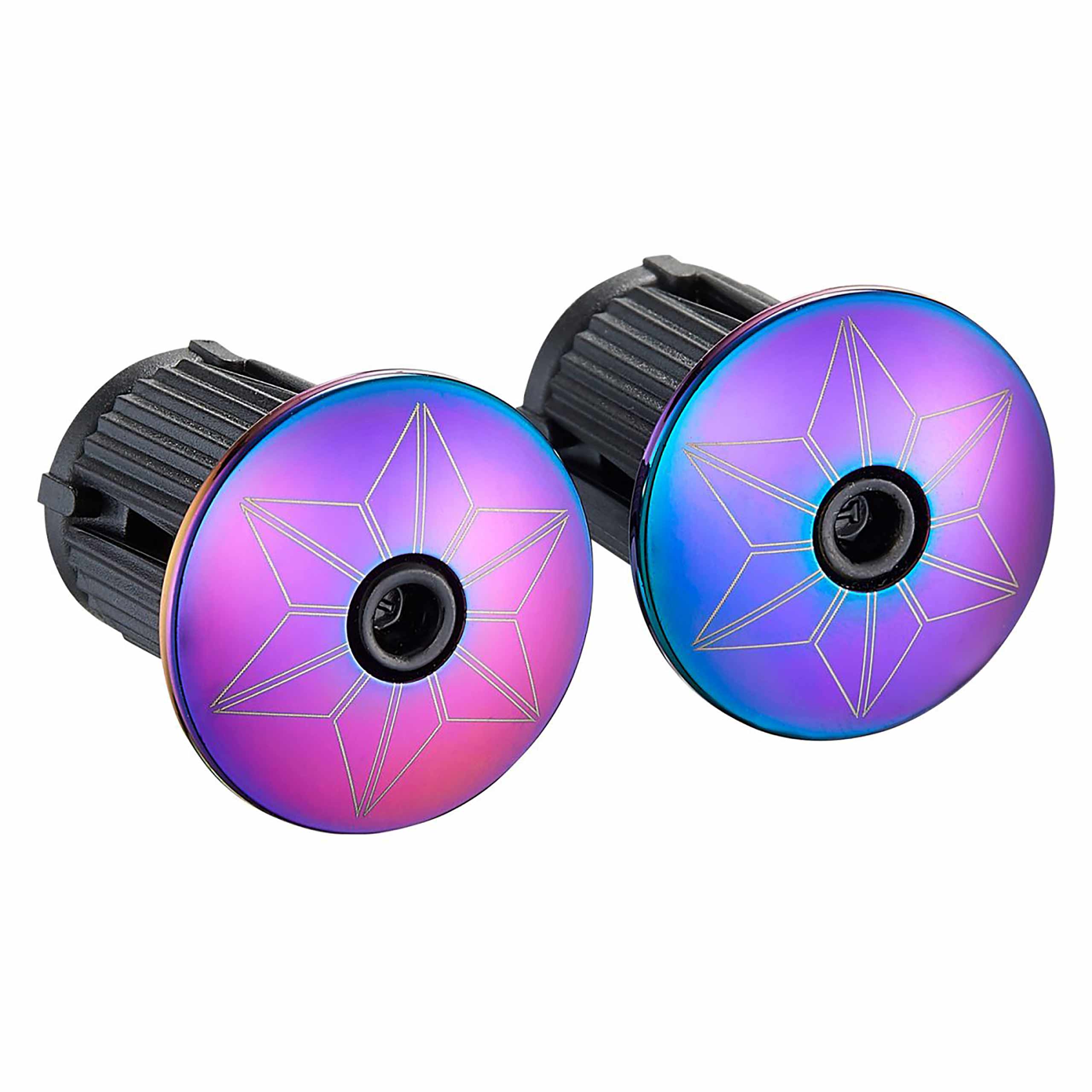Cinta de manubrio Supacaz Super Sticky Kush Galaxy Oil Slick - Imagen 2